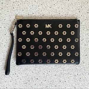 90’s style Michael Kors flower power clutch
